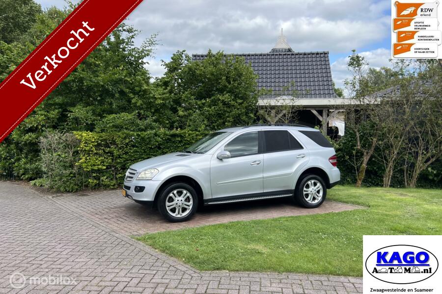 Mercedes M-klasse bestel 280 CDI 4x4 bj 2007 Grijskenteken