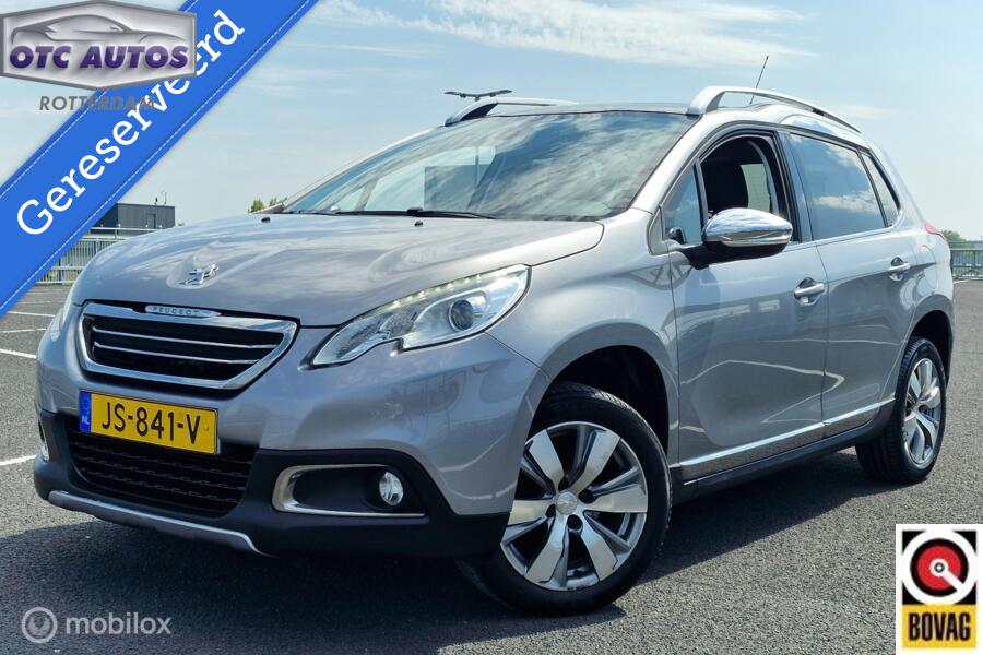 Peugeot 2008 1.2 PureTech Allure - DEALER ONDERHOUDEN - PANO - HALF LEDER - AIRCO - CRUISE - NAVI -