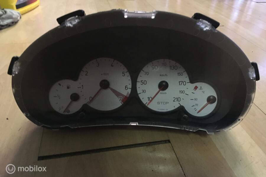 Tellerklok Peugeot 206 Quiksilver ('98-'09) 9655976380