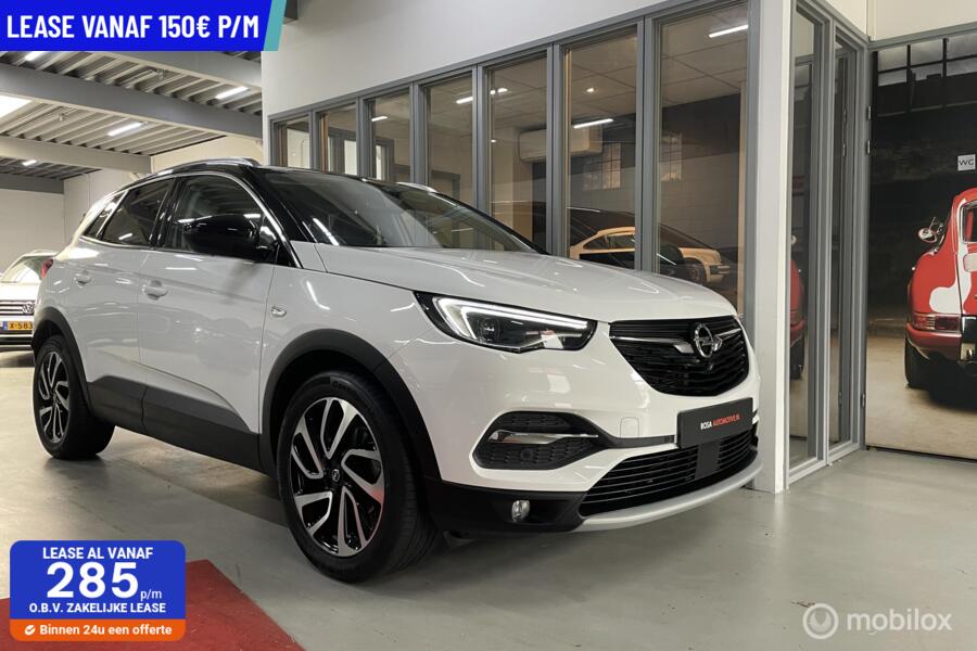 Opel Grandland X 1.2 Turbo STOELKOEKING LED NAVI camera XENON LEER NW.DISTR.RIEM STOELVERW. ELEK STOELN DODEHOEK Cruise PDC