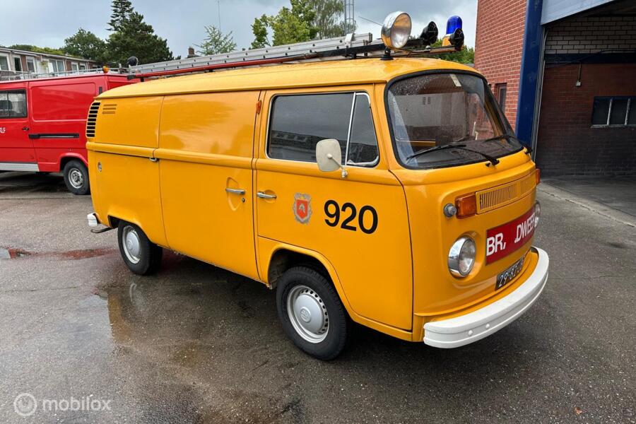 VW T2 1975 6.795 kilometer 1eigenaar Volkswagen T2 Brandweer