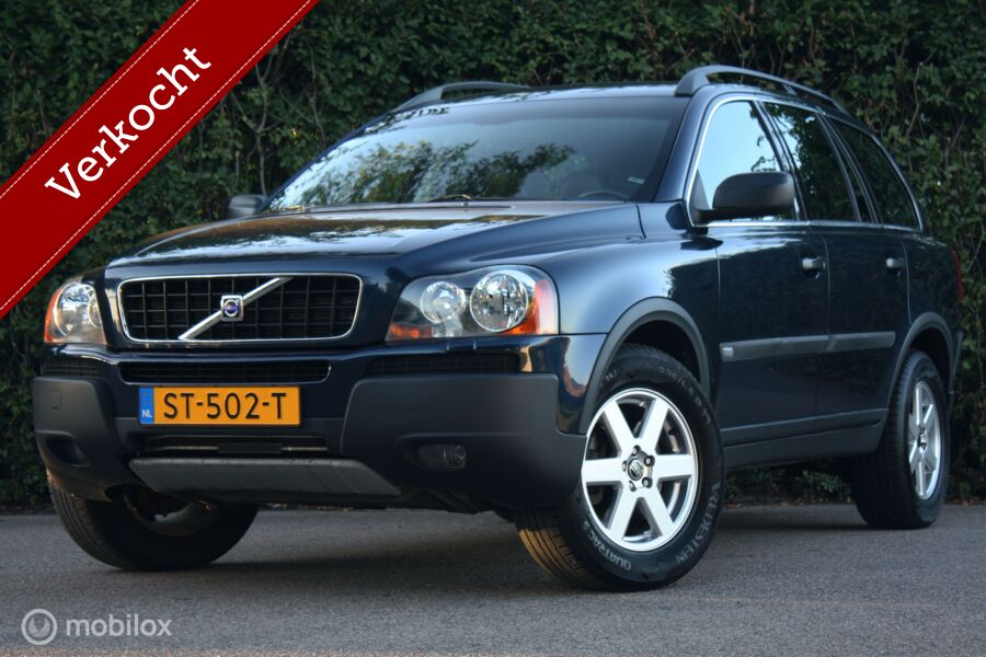 YOUNGTIMER Volvo XC90 2.5T AUT 7-zit leer/trekhaak/stoelverw