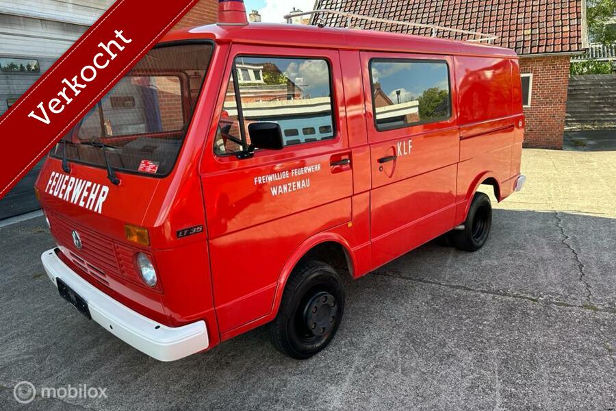 Volkswagen LT 35 1985 10500 km  brandweer