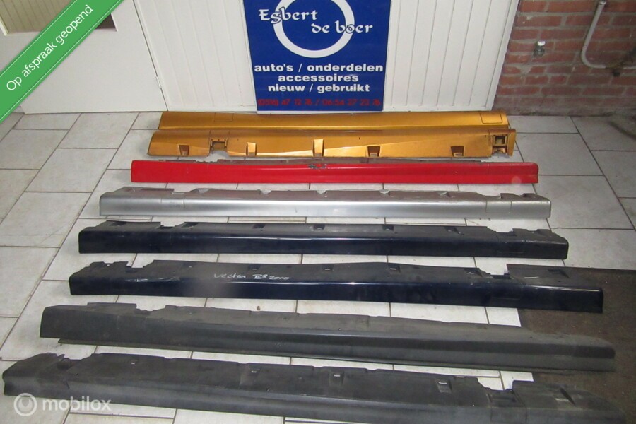 Zijskirt dorpel spoiler Vectra B Astra G sedan hatchback