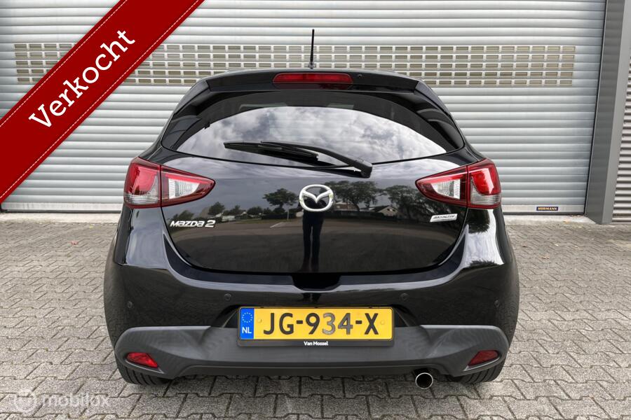 Mazda 2 1.5 Skyactiv-G GT-M Leder, navi, cruis, LM, stl verw