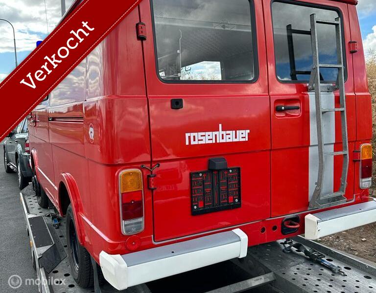 Volkswagen LT 35 1982 11000 km brandweer camper