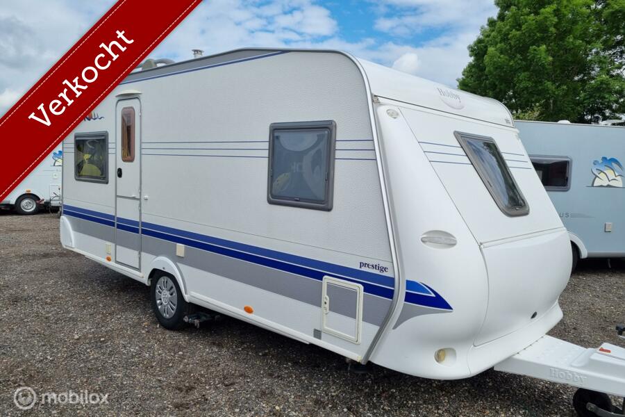 HOBBY PRESTIGE 495 UFE 2006, MOVER,BOILER,VOORTENT,LUIFEL