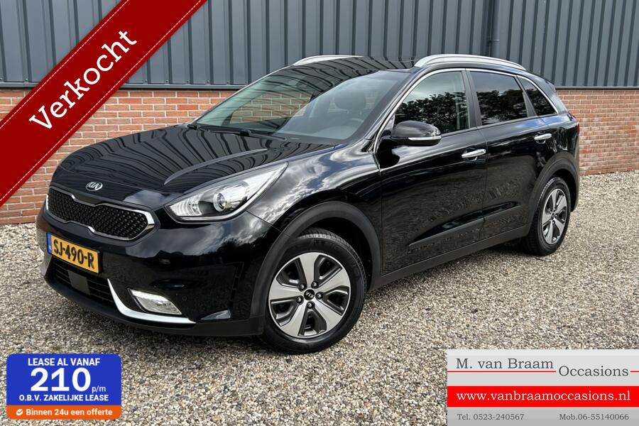 Kia Niro 1.6 GDi Hybrid Schuifdak/Trekhaak/Navi/Pr-Glass