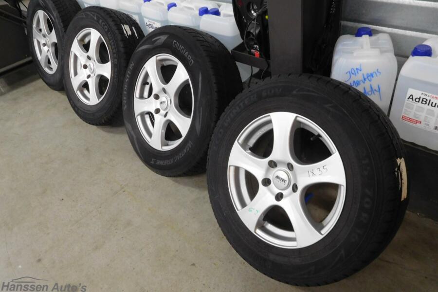 Set Winter wielen voor o.a.  Hyundai Ix35 Kia Sportage
