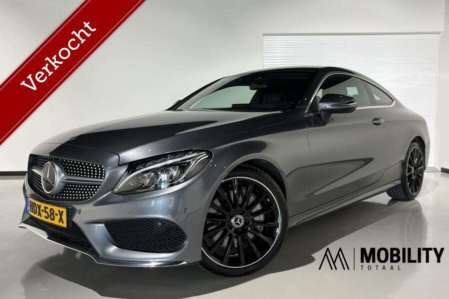 Mercedes C-klasse Coupé 250 Prestige AMG 211pk AUT|Leder|Camera|LED|StoelkoelingNavi|