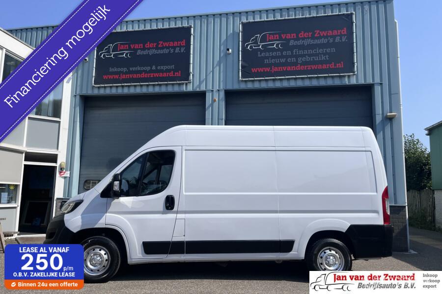 Fiat Ducato bestel 35 2.3 MultiJet Lang Hoog Airco Trekhaak 3 zitplaatsen.