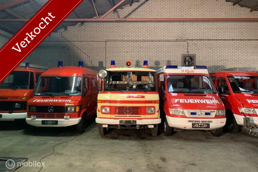 Mercedes 409 Brandweer 34.000 km Prachtig Camper