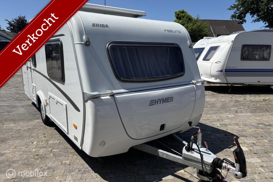 Eriba 470 Feeling  Luifel,mover,Fietsenrek,12v pakket