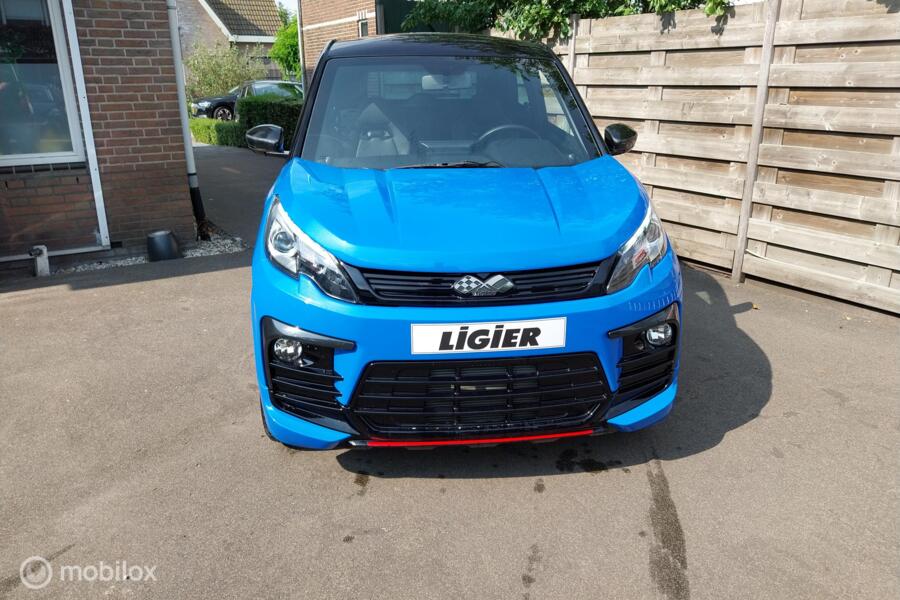 Ligier Brommobiel JS60 sport nw model Stuurbekr. Airco