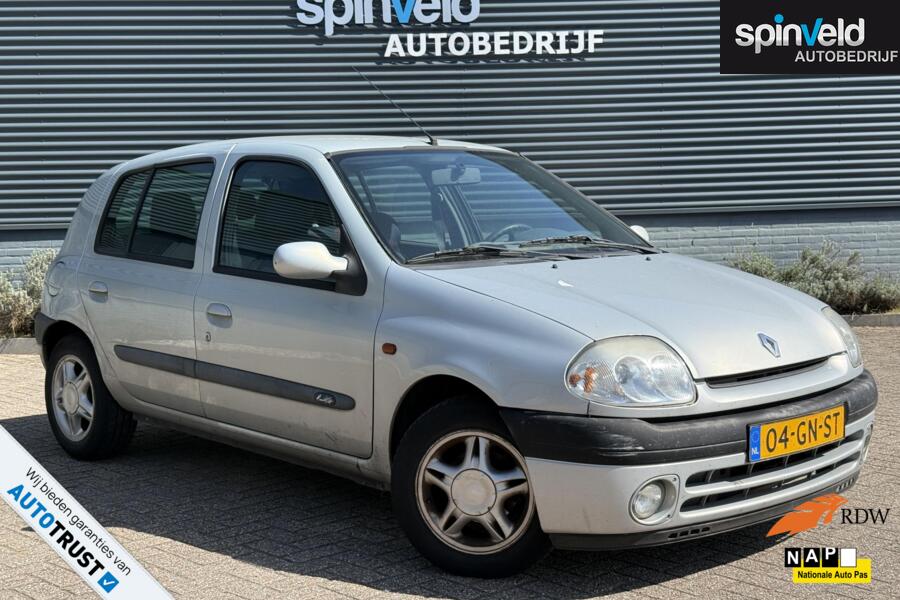 Renault Clio 1.4 Ludo BJ`01 NAP NL APK 5-11-26 MEENEEMPRIJS zonder Garantie