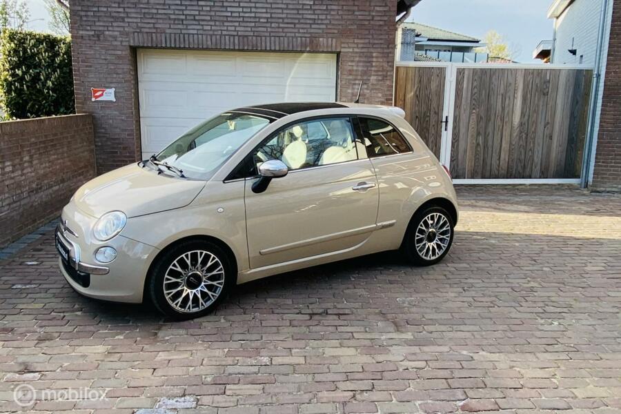 Fiat 500 0.9 TwinAir Lounge/automaat/panaramadak/klima/pdc