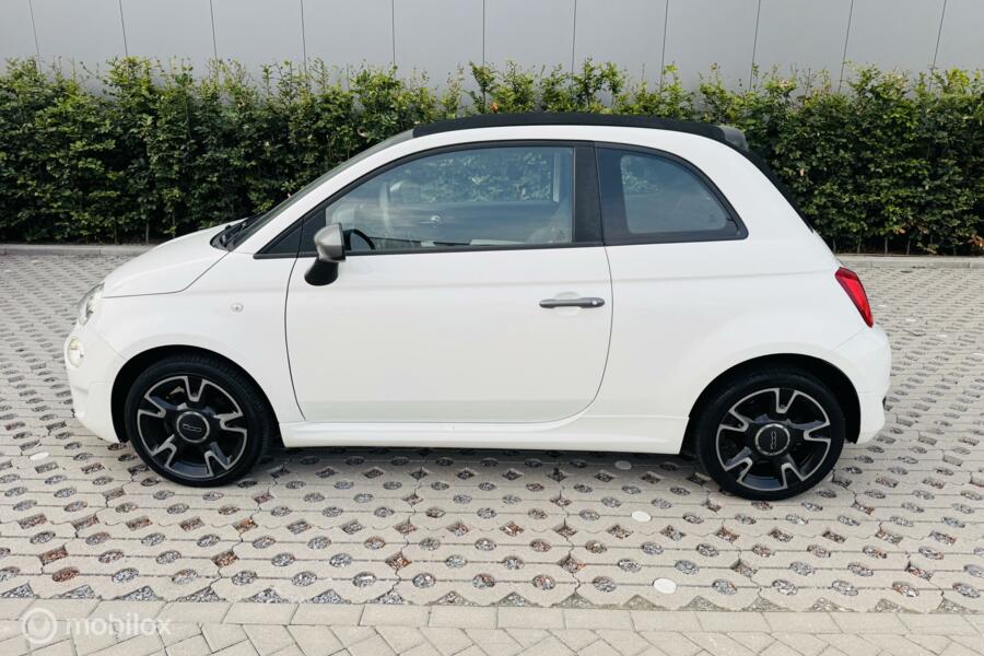 Fiat 500 C 0.9 TwinAir Turbo Sport Cabrio Leer Navi 16 inch