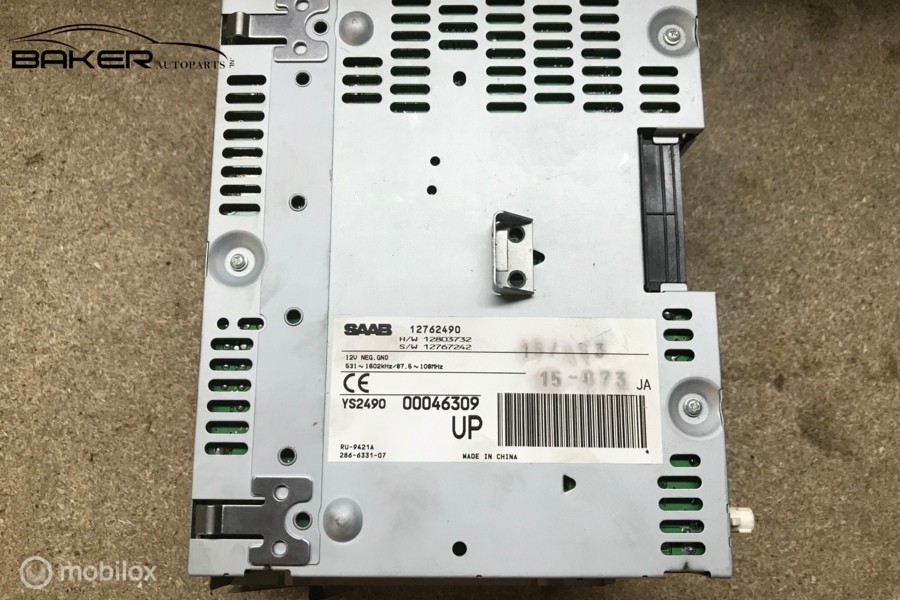 Radiomodule Saab 9-3 Sport Sedan ('02-'11) 12762490