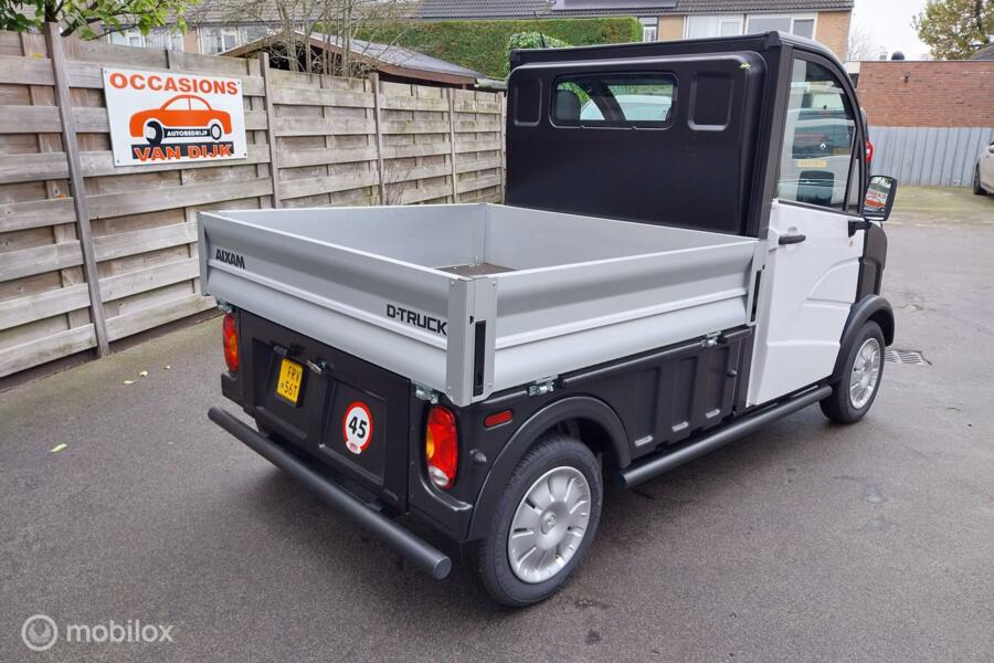 Aixam Brommobiel D-Truck 400 Laadbak
