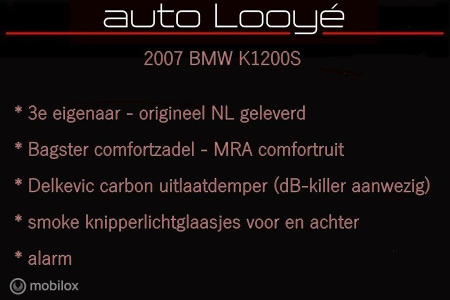 BMW K 1200 S - org. NL geleverd