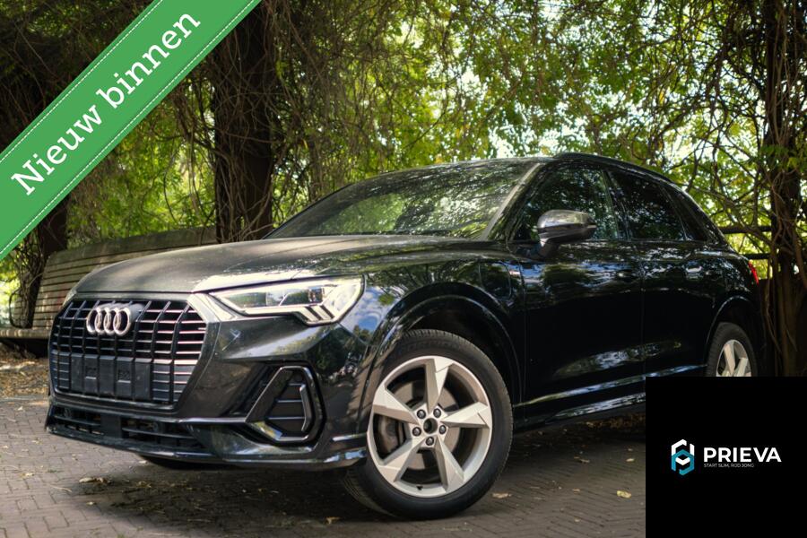 Audi Q3 45 TFSIe S-Line|245 pk PHEV| Zwart Optiek+ VOL LEDER