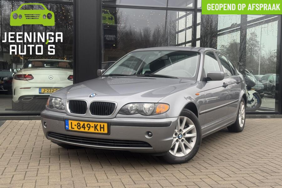 BMW 3-serie 316i Black&Silver II Youngtimer met Climate control|APK|Weinig KM! Zeer nette auto !!