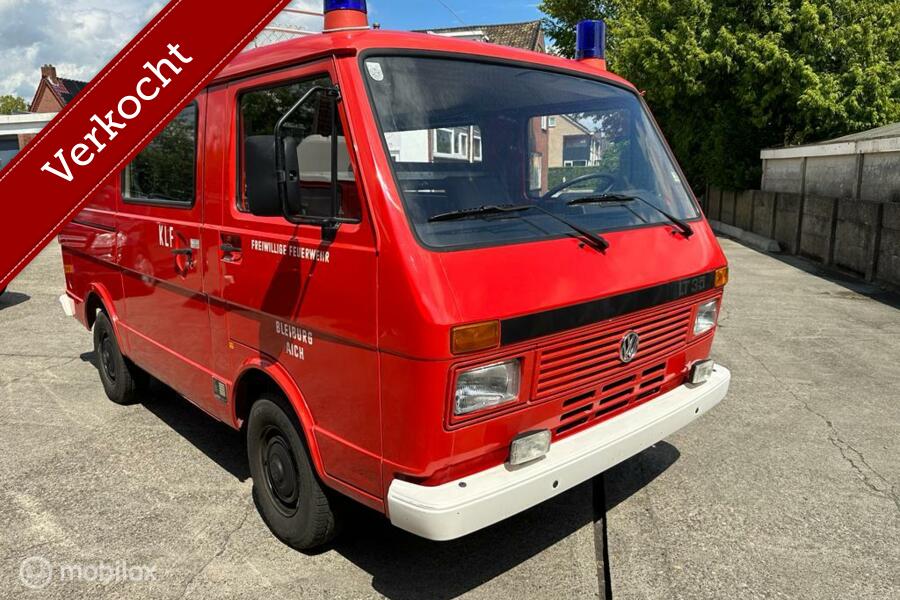 Volkswagen LT 35 1986 Brandweer sperdif 5 versnellingen