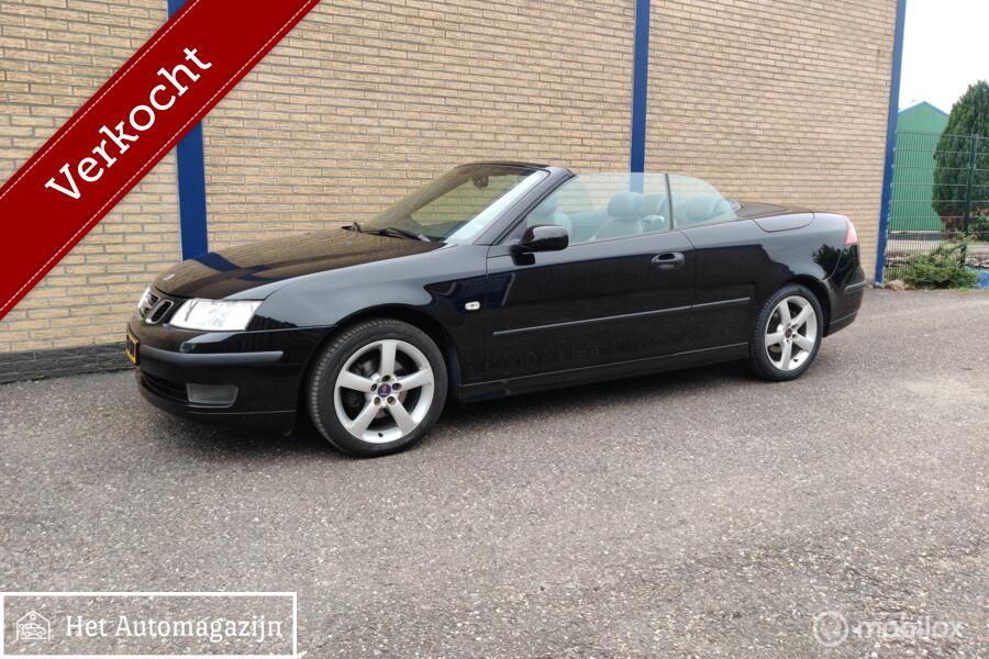 Saab 9-³ Cabrio 2.0t Vector /Leder /Climatecontrol /Trekhaak