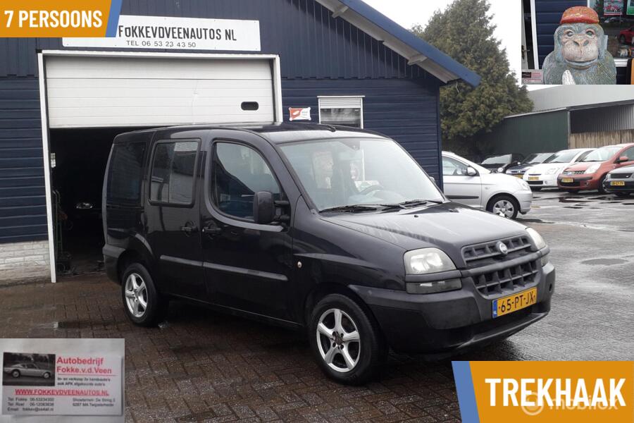 Fiat Doblo 1.6-16V Family 7 Personen Garantie, alle inrui