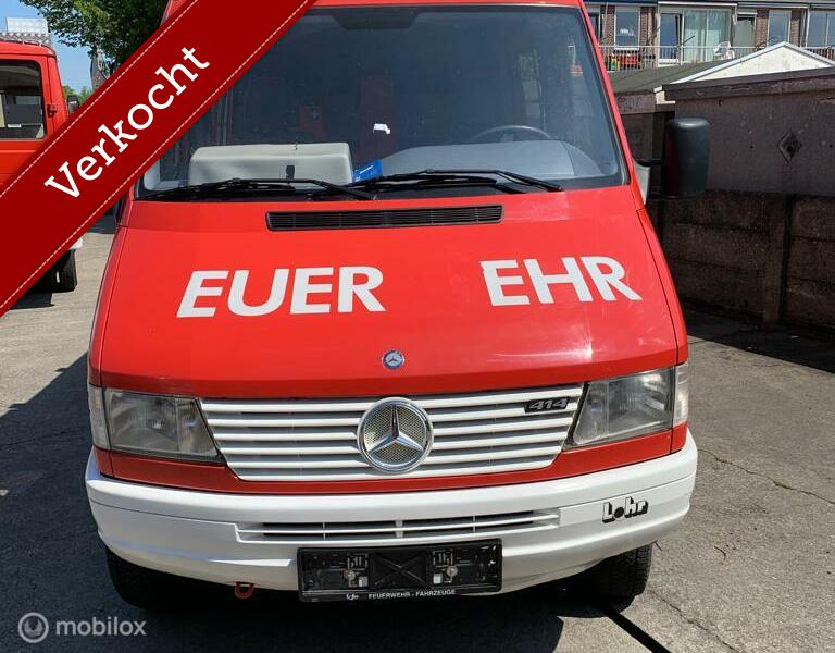 Mercedes Sprinter 414   4x4   24.400 km brandweer camper
