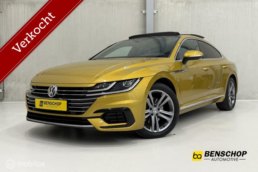 Volkswagen Arteon 2.0 TSI R-Line Panodak Virtual Carplay Leer Navi Camera LED