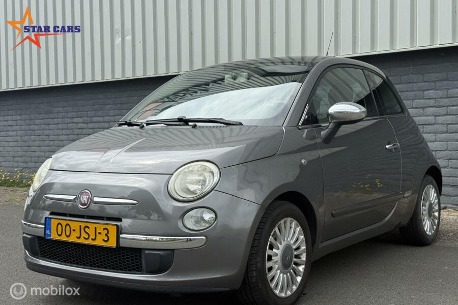 Fiat 500 1.2 Lounge| Airco| AUT| PANO| Onderhoud|Elek Pakket