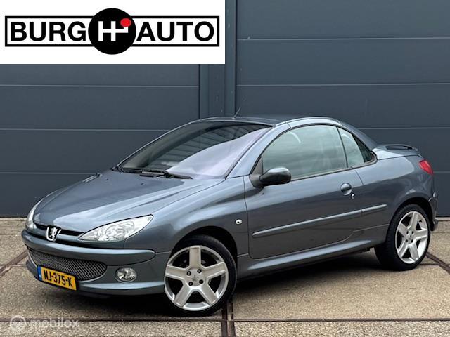 Peugeot 206 CC 1.6-16V - CLIMATE CONTROLE - STOELVERWARMING - 17" LM VELGEN - ELEKTR. RAMEN + SPIEGELS + DAK - CPV - ESP -  APK T/M 12-07-2026 -