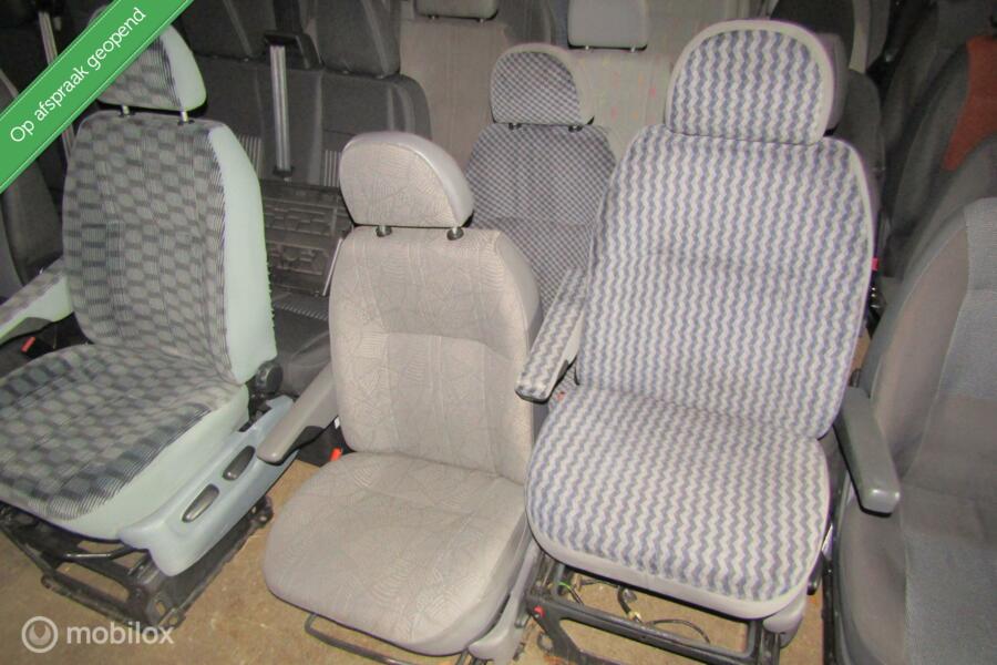 Stoel bestuurders bijrijders diverse kleuren ford transit