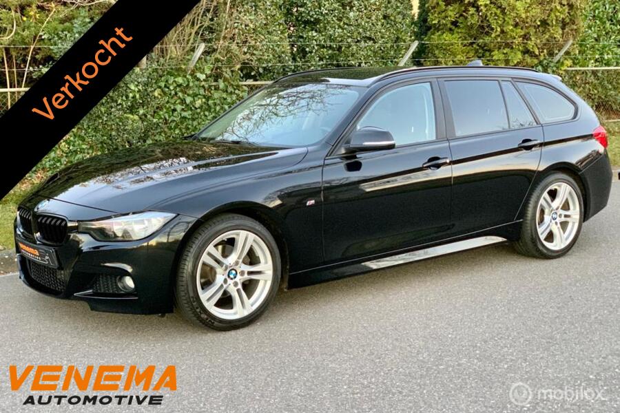 BMW 320d M Pakket, Automaat, Lederen bekl., LED, Navi, 18LM
