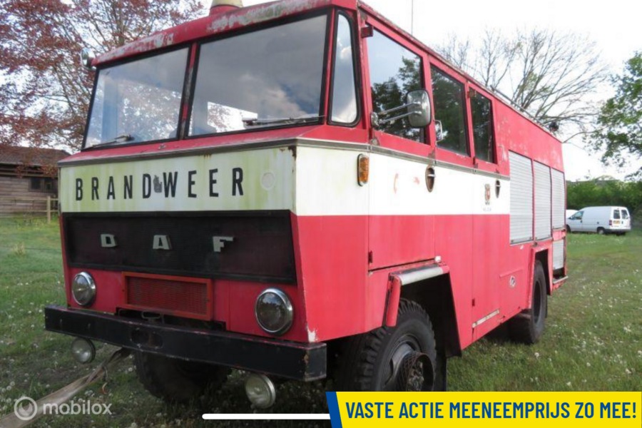 DAF V1600 4X4 Brandweerauto DD358