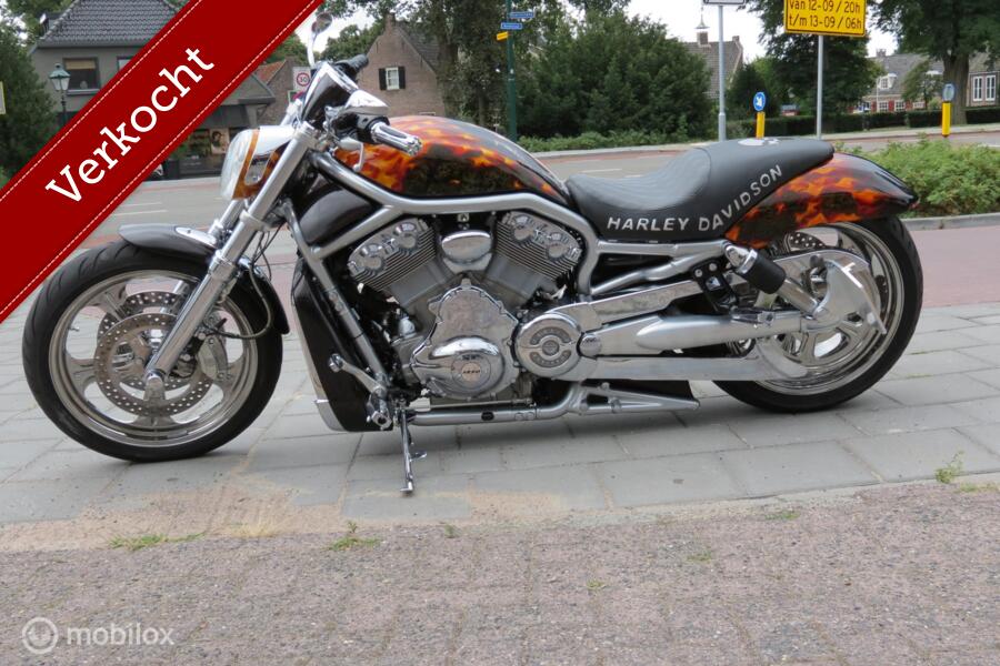 Harley Davidson V-Rod Special paint,luchtvering,NL motor,weinig km!
