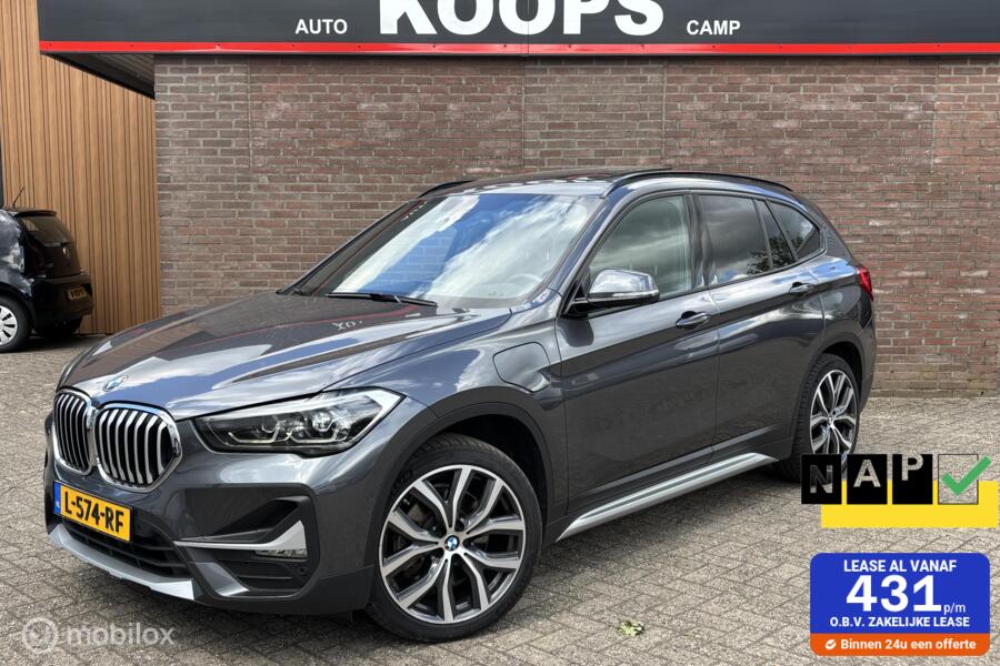 BMW X1 xDrive25e eDrive Edition plug in hybride | M-Sport | Pano-dak | Zwart-leder | 19LMV | Elektr. achterklep | HUD| Vol Opties | NL Auto | DEALER-STAAT