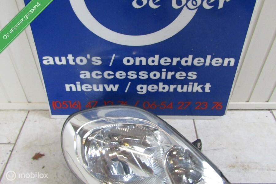 Koplamp Links + Rechts  Vivaro Trafic Primastar, '01 - '14