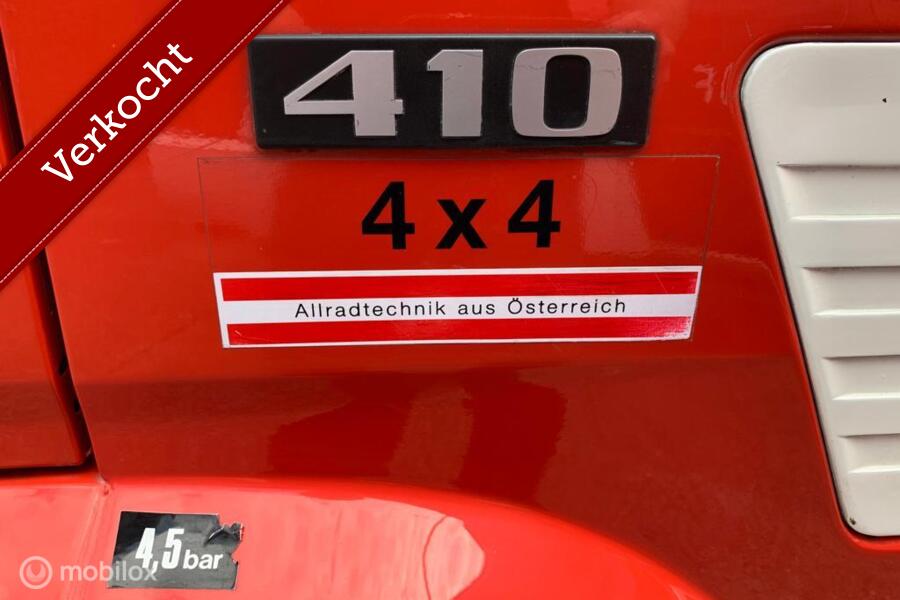 Mercedes 410 4x4 benzine 1992 19500 km Brandweer