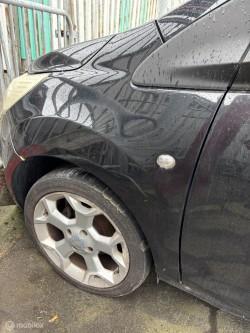 Voorscherm links zwart Ford Ka II ('08-'16)