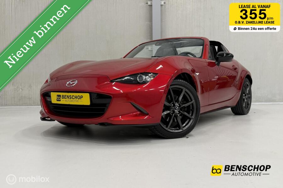 Mazda MX-5 RF 2.0 SkyActiv-G 160 GT-M Leer Navi PDC Cruise Stoelv