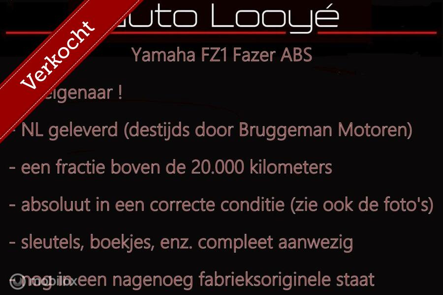 Yamaha FZ1 Fazer ABS