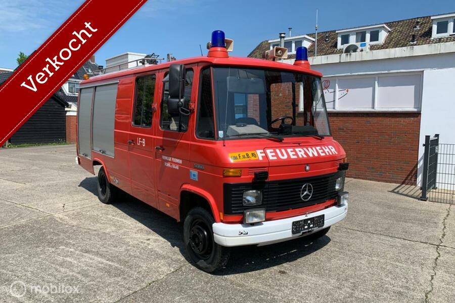 Mercedes 508 D  8.189 KM Brandweer camper