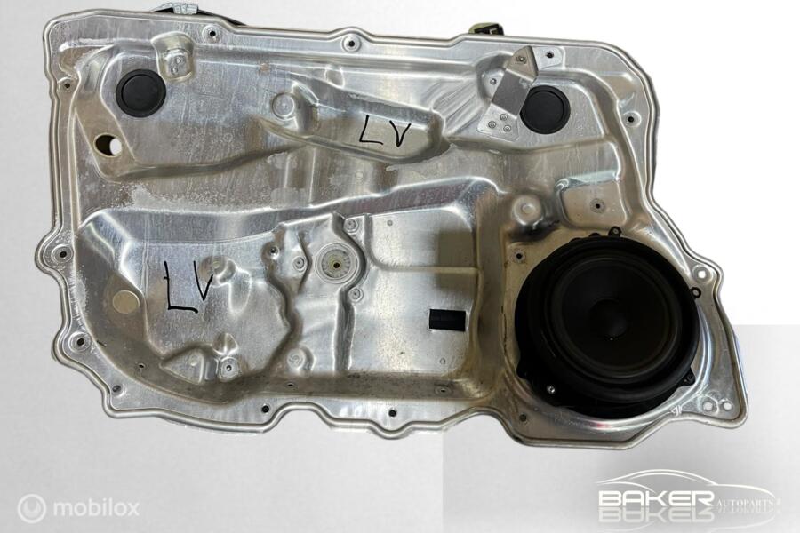 Raammechanisme linksvoor Audi A8 D3 ('02-'10) 4E0837849