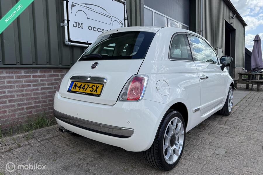 Fiat 500 1.2 Lounge|Airco|Pano|Bleutooth|Parkeer sensors|