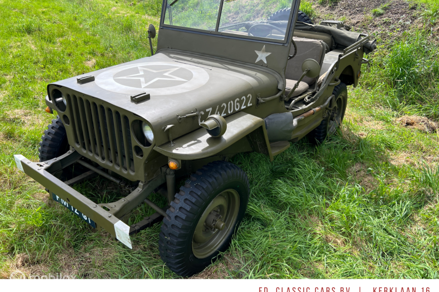 Jeep Willys MB  Bj1945 Oorlogsjeep in zeer nette conditie