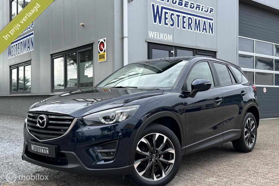 Mazda CX-5 2.5 SkyActiv-G 192 GT-M 4WD Aut Leer Stoel-/stuurverwarming Clima Cruise Navi 19"Lmv etc.