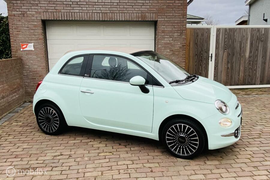 Fiat 500C 1.2 Lounge*Navi *16inch*Pdc*Stoelverwarming*Airco