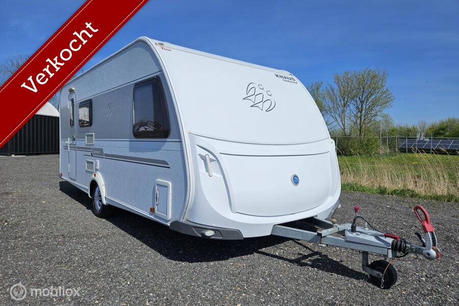 KNAUS SÜDWIND 500 FSK, STAPELBED, TOILET, BOILER, VOORTENT